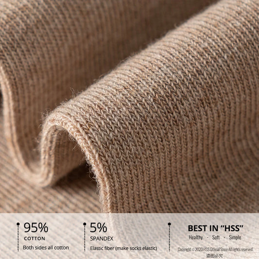 5/10 Pairs 95% Combed Cotton Socks Men Business Dress Long Socks Soft Breathable Spring Summer Colorful Sock For Man 5Pairs/Lot.