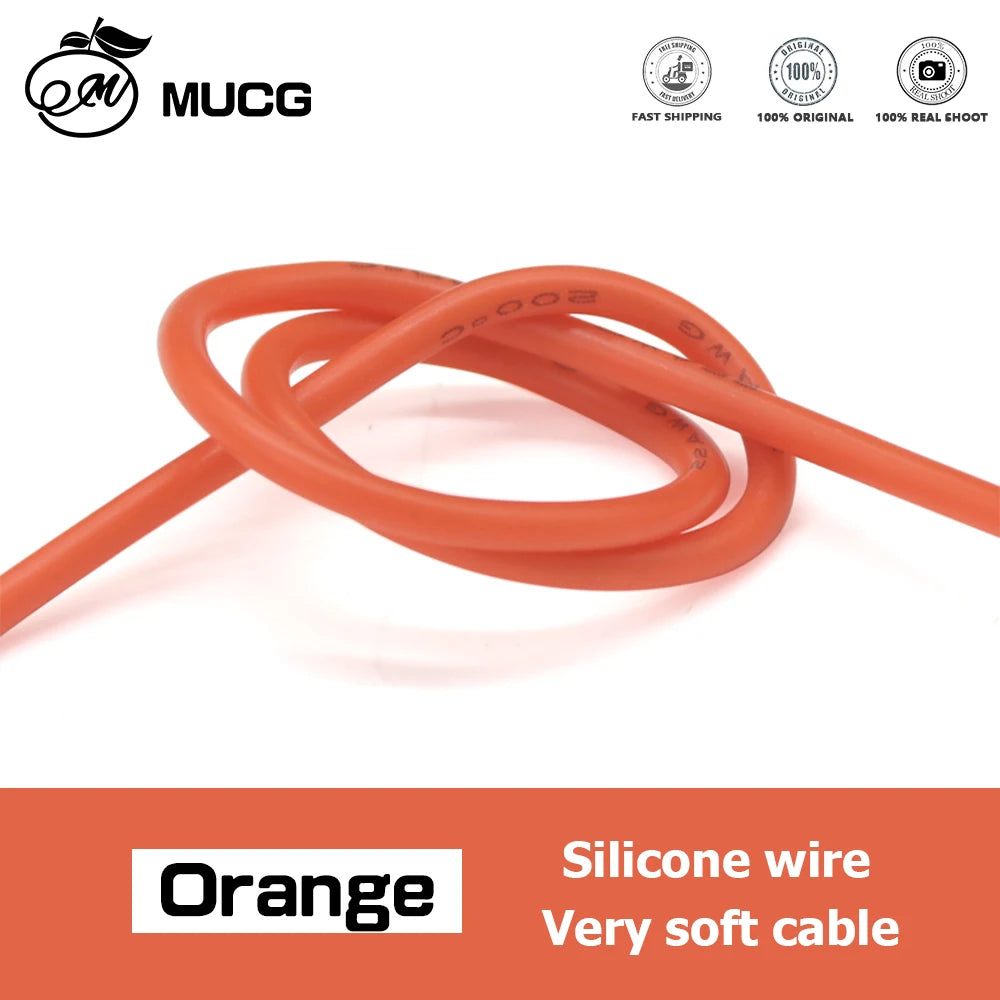 11Colors Heat-resistant Silicone wire Ultra soft Electrical wires Electronic componen cable DC led 18awg 20awg 22awg 24awg 26awg