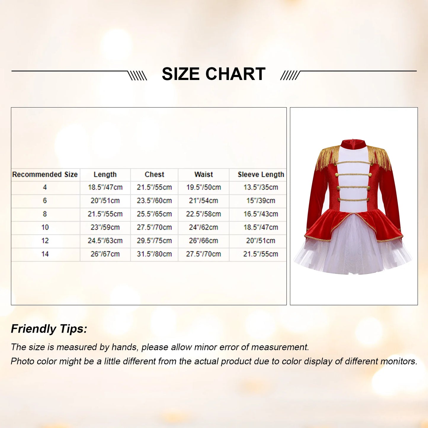Kinder Mädchen Halloween Weihnachten Karneval Zirkus Zirkusdirektor Cosplay Performance Kostüm Langarm Mesh Trikot Tutu Kleid