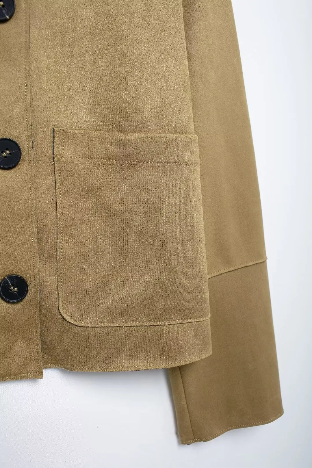 MUJER 2025 Wildlederjacke Damen Varsity Bomberjacken für Damen Neu in Mänteln und Jacken Damen Langarm Damen Winterjacke