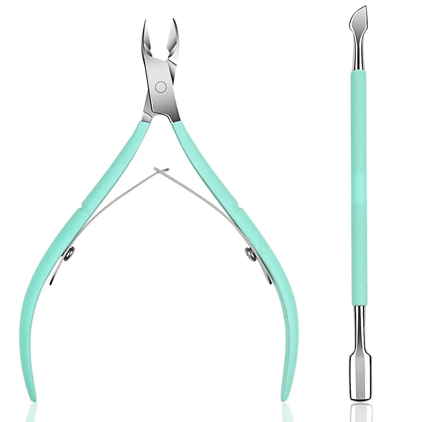 Stainless Steel Nail Scissor Steel Push Nail Art Tool Set Stainless Steel Nail Barb Scissor Nail Remover Skin Eliminator Pliers.