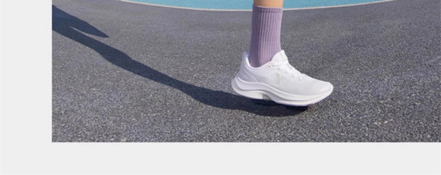 Xtep Laufschuhe für Damen, 2022, Sommer, atmungsaktiv, leicht, mit Rebound-Dämpfung, Stoßdämpfung, Sportschuhe 875218110014