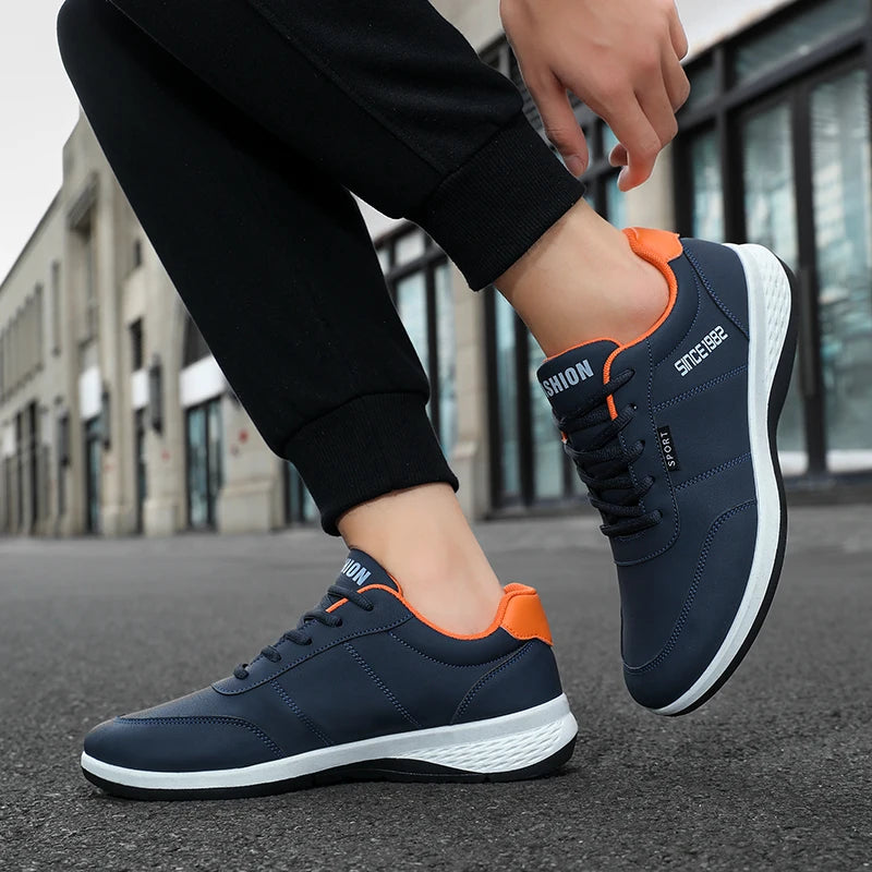 Turnschuhe Schuhe Mann Flache Flachem Boden Sport Stoßdämpfende Bequeme Schnürung Sommer Training Weiche Sohlen Outdoor Laufschuhe