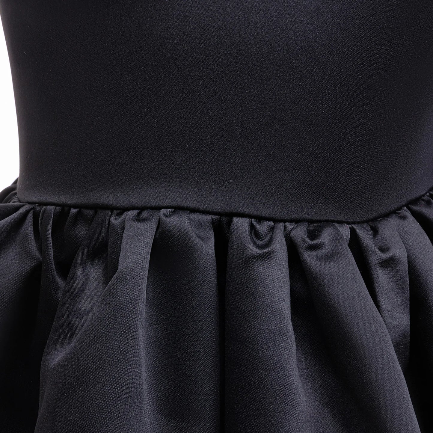 Kinder Kleider für Mädchen Vintage Schwarz Satin Prinzessin Kleid für Kinder Konzert Performance Hochzeit Geburtstag Zeremonie Abendkleid
