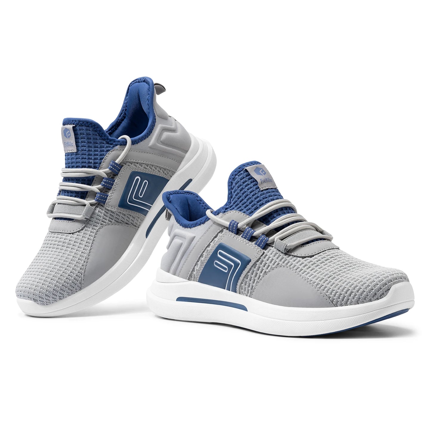 FitVille Herrenschuhe, extra breit, leicht, für geschwollene Füße, orthopädische Fußschmerzlinderung, Straßenlauf- und Wandersneaker