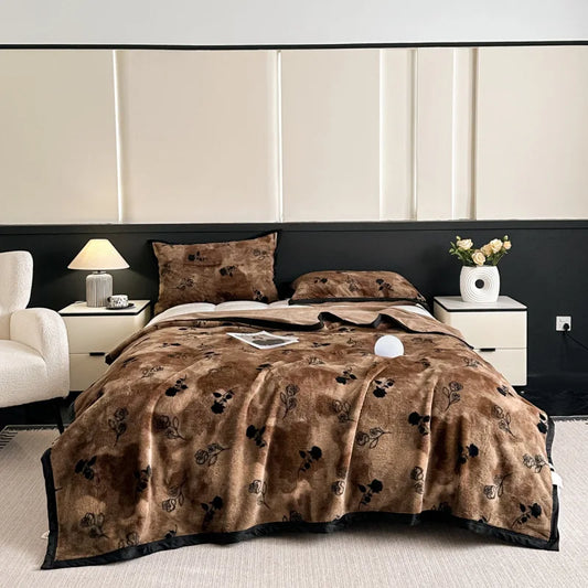 2025 new thickened snow mink - et light luxury high-end office lunch break - et air conditioner - et.