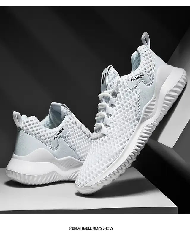Sommer Tennis Casual Mesh Schuhe Atmungsaktive Hohl training fitness Plattform Weichen Boden Läuft Leichte Vulkanisierte Schuhe