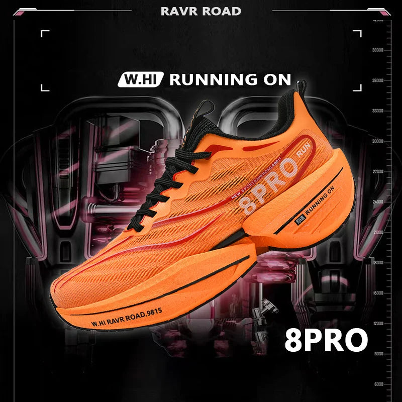 Neue männer Turnschuhe Hohe Qualität Carbon Platte Laufschuhe Stilvolle Atmungsaktive Casual Sportschuhe Männliche Trainer Tennis Schuhe