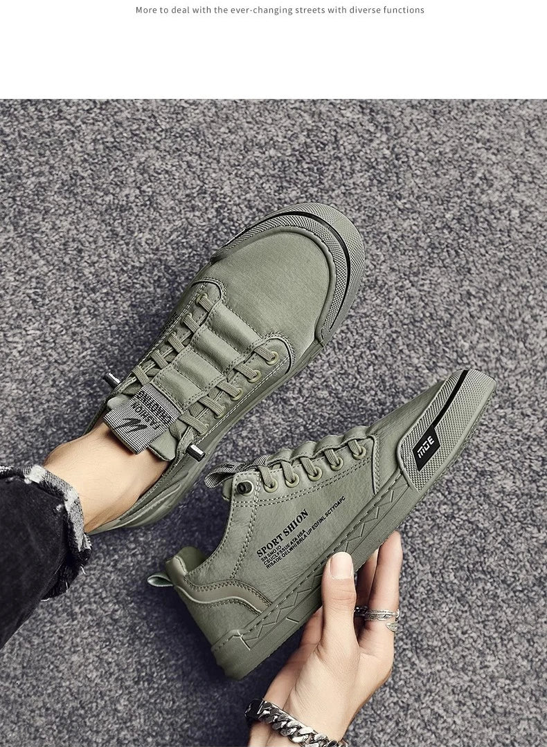 Neue Turnschuhe Leinwand Schuhe für Männer im Angebot Herbst Atmungsaktive Slip auf Männliche Turnschuhe Flache Vulkanisierte Schuhe Eis Seide Tenis Masculino