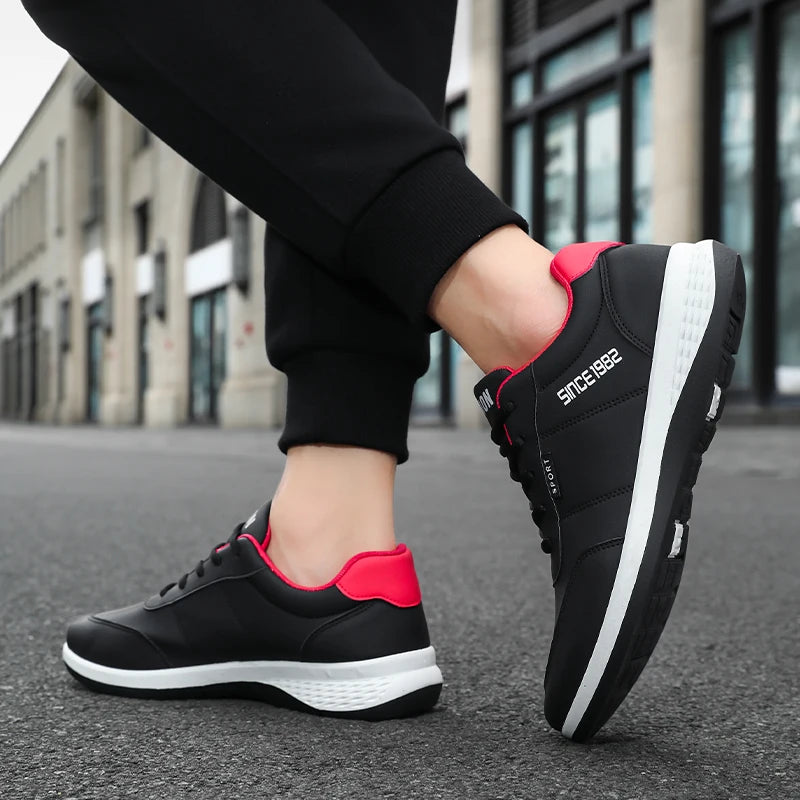 Turnschuhe Schuhe Mann Flache Flachem Boden Sport Stoßdämpfende Bequeme Schnürung Sommer Training Weiche Sohlen Outdoor Laufschuhe