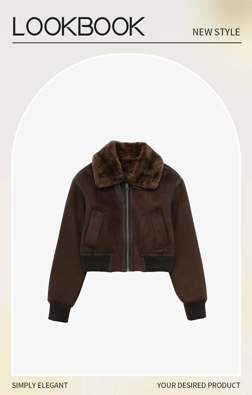 UNIZERA2023 Herbst und Winter Neue frauen Casual Stehkragen Kontrast Strap Dekoration Lose doppelseitige Jacke Mantel