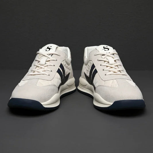 Genuine Leather Lift Sneakers Men Height Increase Insoles 6/8cm High Quality Elevator Shoes Comfortable Breathable Casual Sports.