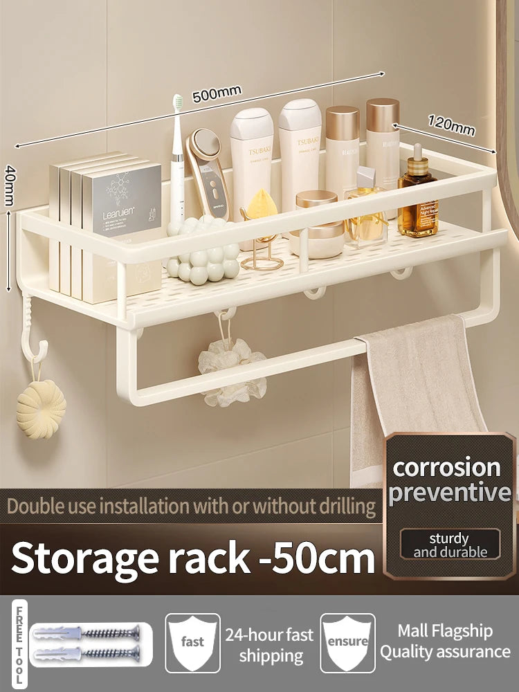 Gelb Weiß Eckregal Badezimmer Rack Regal Organizer Toilette Organizer Shampoo Rack Küche Lagerregal