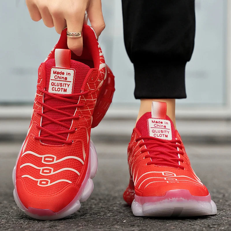 Mode Atmungsaktive männer Casual Schuhe Komfortable Nicht-slip Mann Zu Fuß Turnschuhe Designer Leichte Männliche Jogging Sport Schuhe
