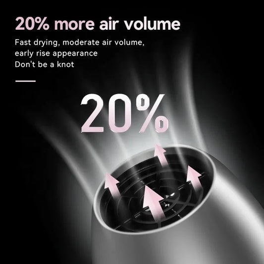 Kemei Professional Travel Hair Dryer Lightweight Design Powerful Fast Drying Compact Blower Dryer Hair Styling Tool Hammer Shape