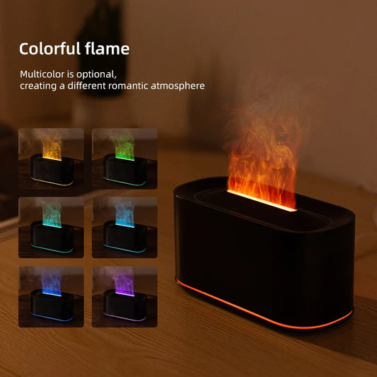 2025 New Aroma Diffuser Humidifier Addable Essential Oils Aroma Diffuser with Protection Function 7 Colors Ambient Night Light.