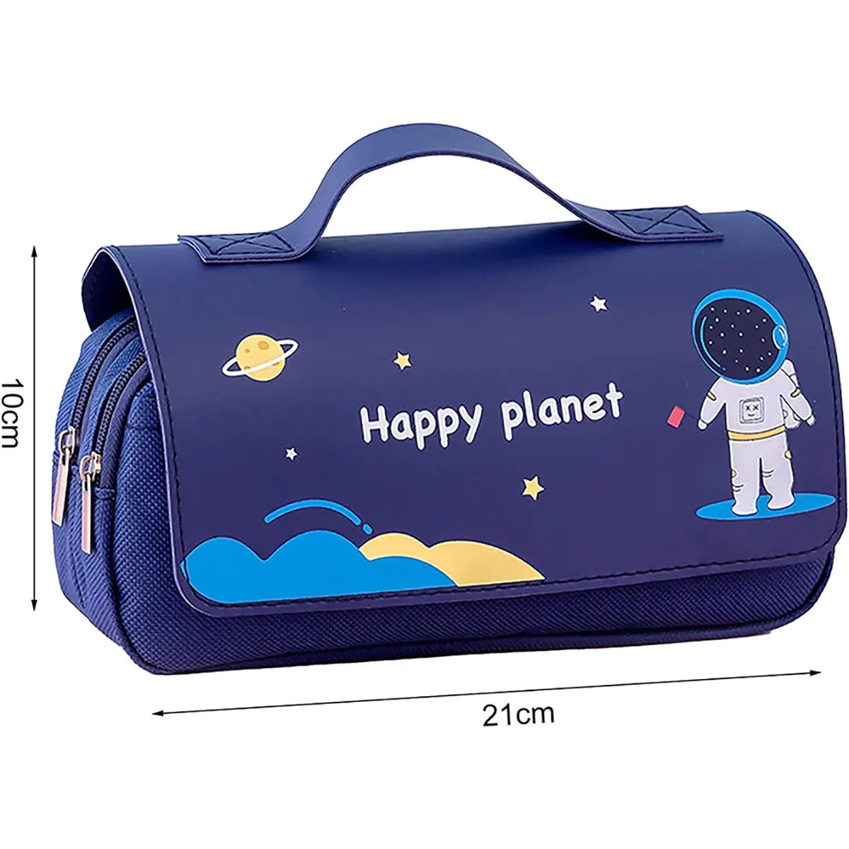 Kawaii Federmäppchen, großes Fassungsvermögen, Astronautenbeutel, wasserdicht, waschbar, Leder, Stiftbox, Schule, Bürobedarf, Schreibwaren.