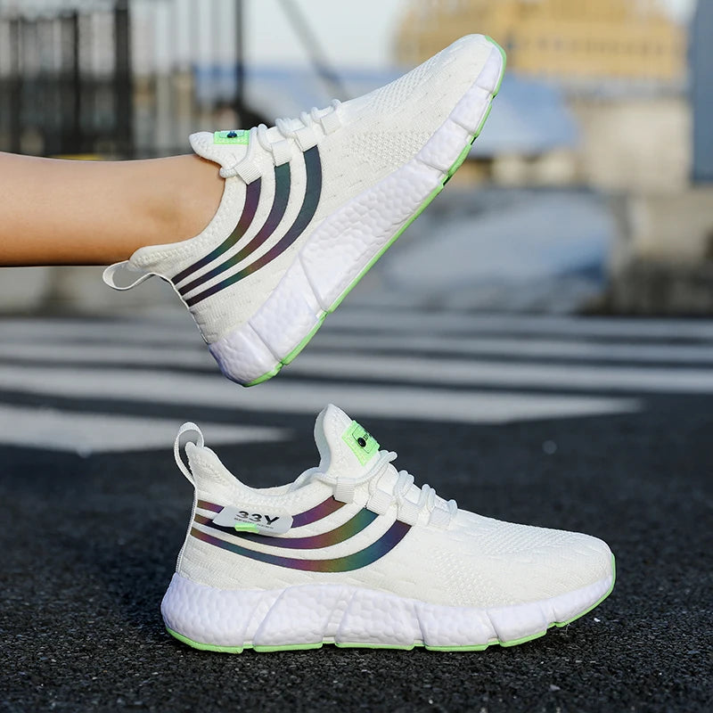 Männer Casual Turnschuhe Sommer Atmungsaktive Sportschuhe Leichte Outdoor Mesh Laufschuhe Athletisch Jogging Tenis Wanderschuhe