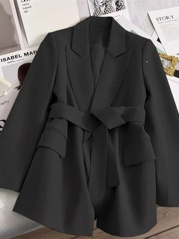 Blazer für Damen, Frühling und Herbst, neu in der Oberbekleidung, Bürodame, modische Blazer, lockere Passform, Damenbekleidung, Mäntel, Damenjacke