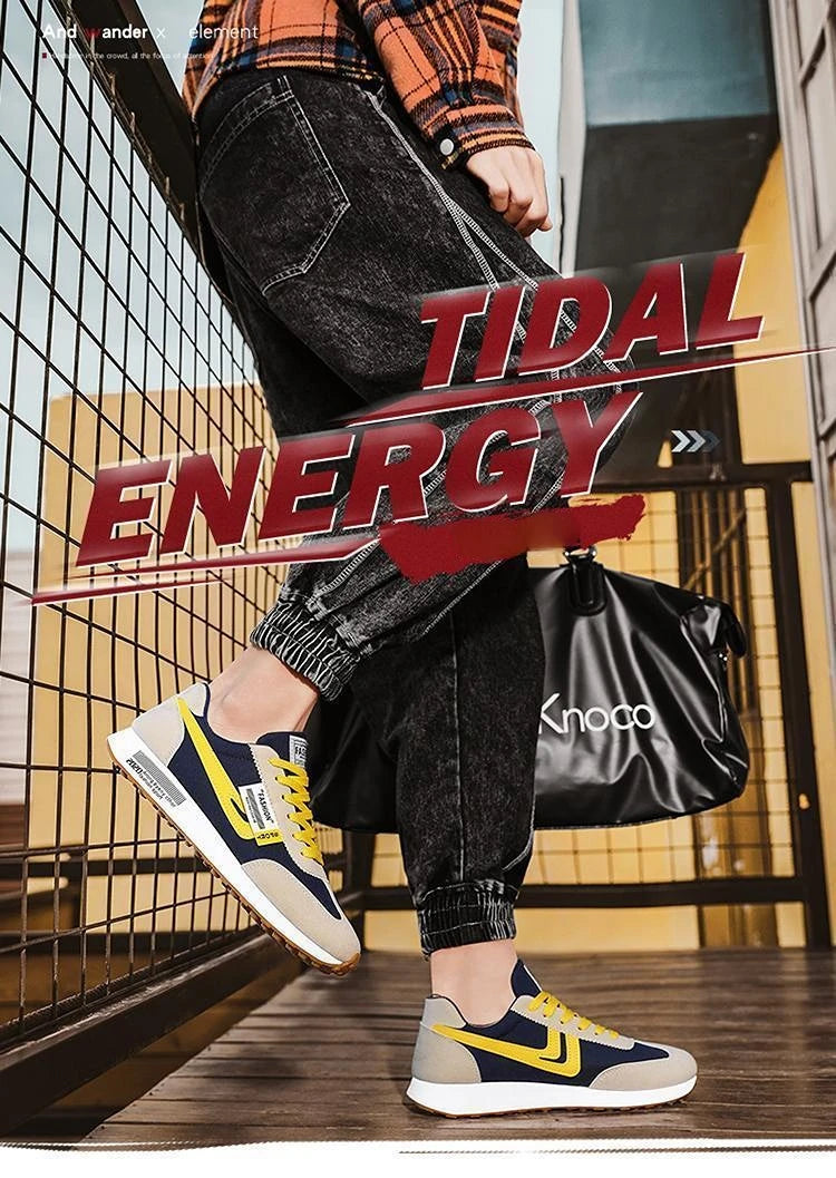 Männer Kausalen Licht Mode Turnschuhe Mann Herbst Neue Spitze-up Wohnungen Im Freien Mesh Atmungsaktive Casual Schuhe Zapatillas De hombre