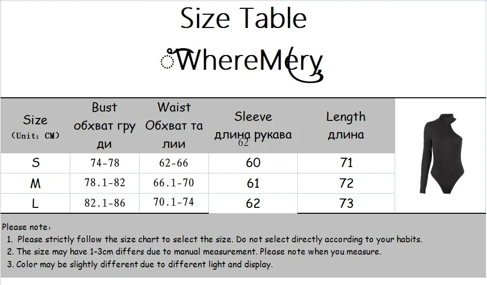 WhereMery Französischer Damen-Overall, sexy, schulterfrei, klein, Stehkragen, langärmelig, Frühling, heißes Mädchen, schlankmachend, unregelmäßig, schick, T-Shirts