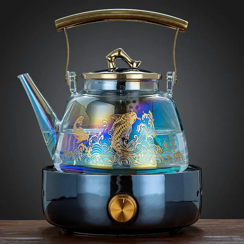 220V High-Temperature Resistant Electric Tea Stove & Tea Kettle Set for Home Use A