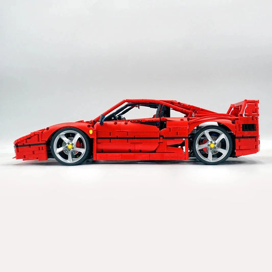 4026PCS Technical LOX Edition F40 Assembly MOC 140629 Building Block Car Supercar Model Adult High Difficulty Racing Toys.