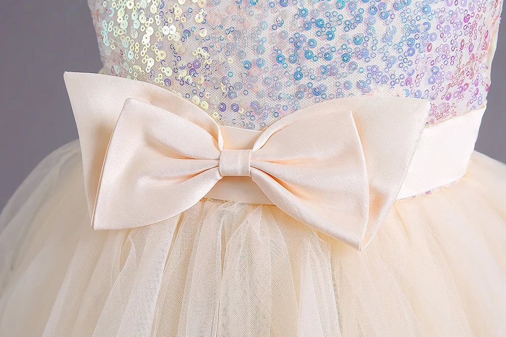 2025, lila Mädchen-Partykleider für Kinder, Mädchenkleider, Performance, Junior-Kleid, Hochzeit, Abend, Abschlussball, Urlaub, Rock, Kostüm