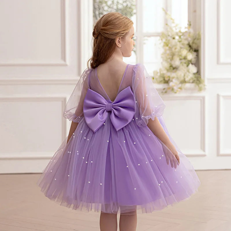Kindergeburtstagskleider für Mädchen, elegante Kleider, Klavieraufführung, Mädchen-Prinzessin-Kleid, Brautjungfer, Hochzeiten, Abendkleid