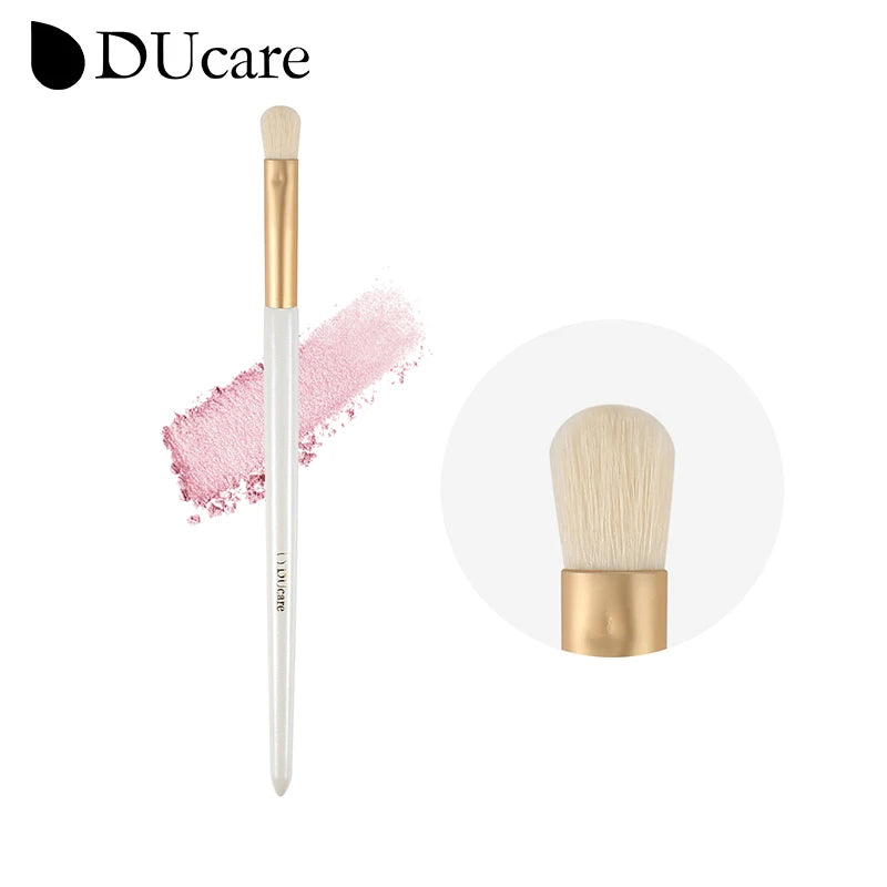 DUcare Eyebrow Brush Eyelash Comb makeup brushes Dual Ended Angled brush Spoolie brush 2 in 1 Lash eyebrow brush set makeup tool.