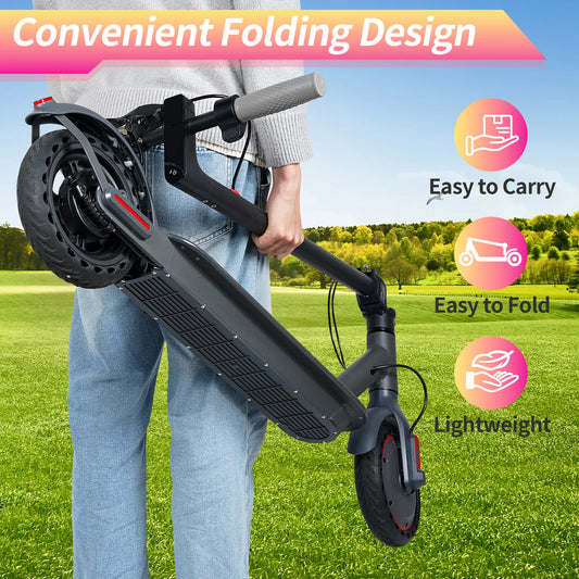 JUICEASE 350W Electric Scooter 350W Motor 36V 25KM Long Range 8.5Inch 31KM/H with Seat Storage Box Smart App Foldable Escooter.