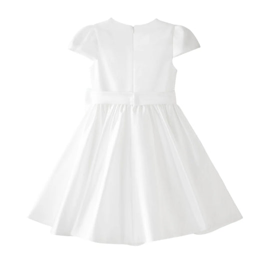 Prinzessin Mädchen Weißes Luxuskleid Blumenmädchen Hochzeitskostüm Größe 110-170 Weibliche Party Bühnenkleidung Kleider.