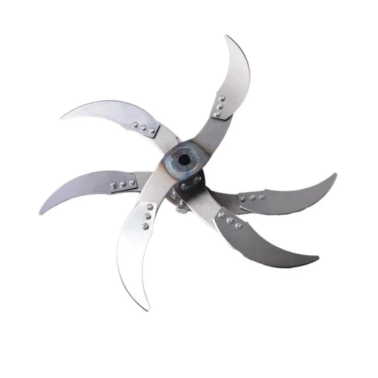 Agricultural Fruit And Vegetable Crusher 4/6 Blade Breeding Cutter Electric Drill Chopper Blade Fits Goose Chicken Feed Grass.