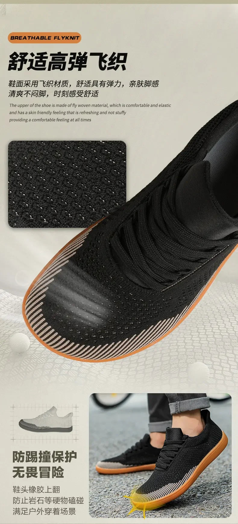 Sommer Breite Schuhe Männer Barfuß Breite Kappe Weichen Sohlen Outdoor Jogging Lace Up Casual Sneaker Atmungsaktive Laufschuhe Tenis Jeans