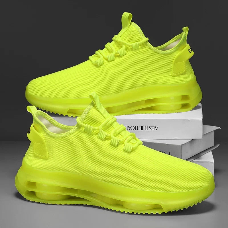 MAEDEF männer Casual Turnschuhe Sommer Mesh Turnschuhe Atmungsaktiv Männlichen Casual Sport Schuhe Tennis Wandern Plattform Herren Laufschuhe