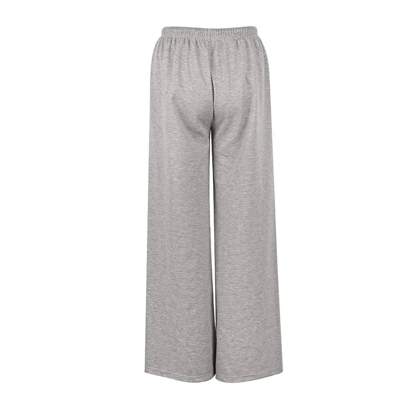Streetwear Fashion frauen Hosen Sommer Neue Mode Spitze-up Beiläufige Dünne Vielseitige Hosen Elegante Dame Gestrickte Sport Kleidung