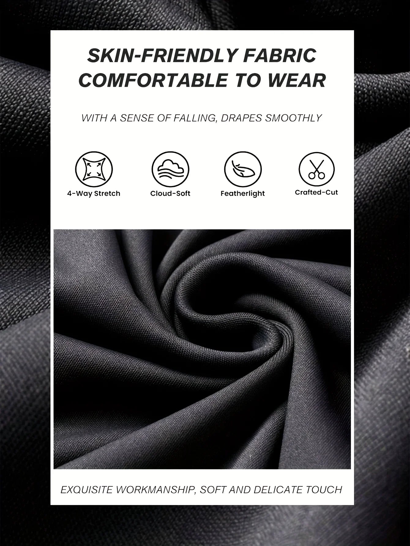 Eng anliegende Schlaghose für Damen im Frühling und Sommer mit hoher Taille, lange schwarze Hose mit schmalem Bein, dünne Hose mit weitem Bein für schlanke Frauen