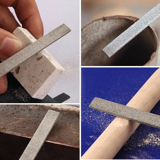 Diamant-Mini-Nadelfeilen-Set für Zimmerei, Schmuck, Stein, Glas, Metall, Keramik, Politur, Schnitzerei, DIY, Handwerk, Holzbearbeitung, Handwerkzeuge