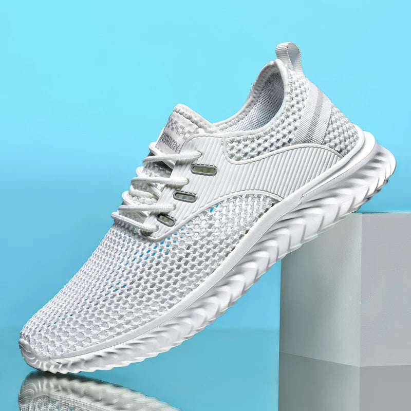 Sommer Herren Sneakers atmungsaktive und leichte Herren Casual Tennis Sneakers Hollow Mesh Herren Laufschuhe Tenis Masculino