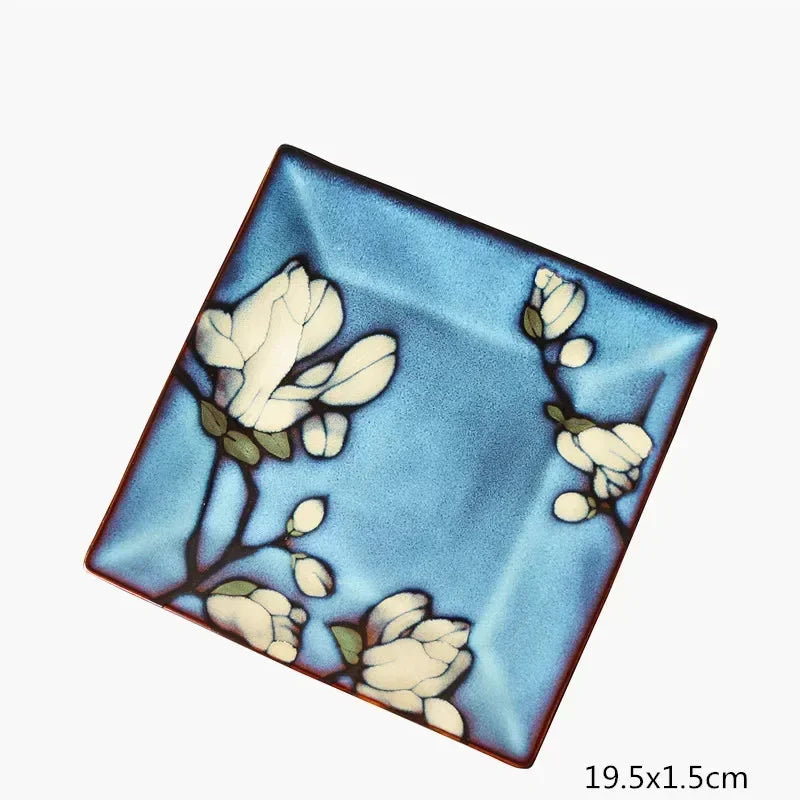 Ceramic Dinner Plate Service Dish Cake Dish Western Steak Steak Disc Salad Bowl Kitchen Board Wedding Kitchen Supplies Beautiful