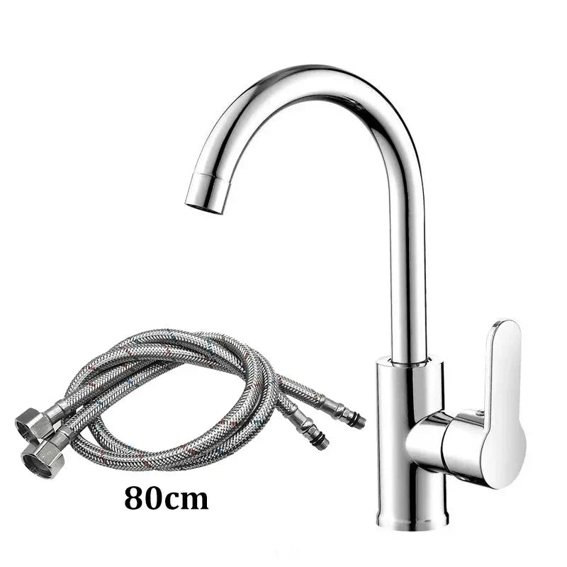 Household Splash-proof Boosting Hot And Cold Faucet Hot And Cold Kitchen Faucet Vegetable Wash Basin Dishwashing Pool Sink