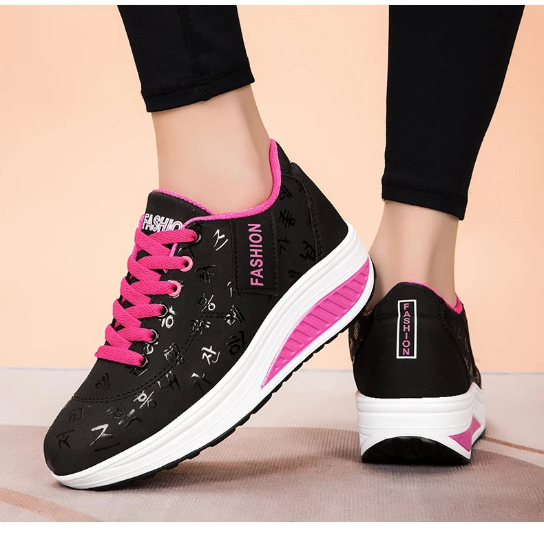 Frauen Turnschuhe Mode Frauen Vulkanisierte Schuhe Hohe Qualität Wohnungen Schuhe für Frauen Zu Fuß Plattform Plus Größe Zapatillas Mujer