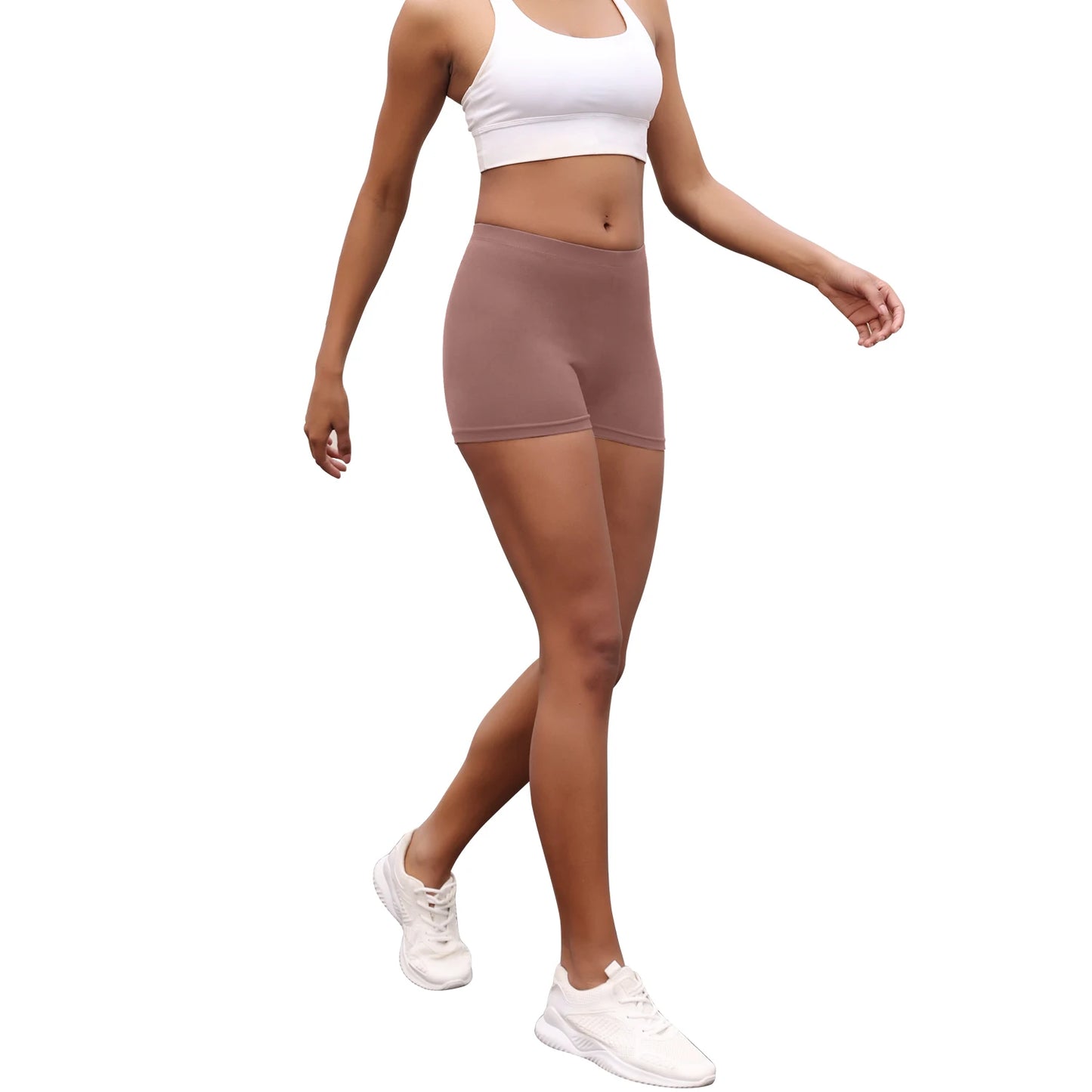 High Elasticity Sports Shorts Biker Shorts For Women Super Soft No See Yoga Running Push Up Gym Fitness Women's Activewear.