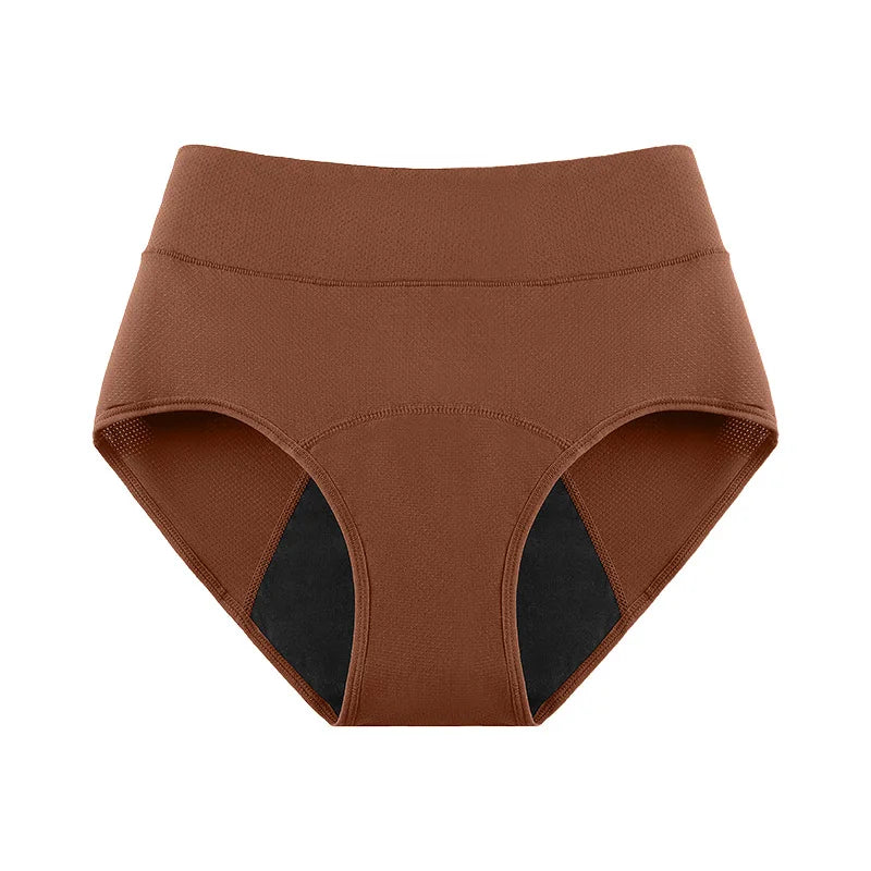 3-Layer Leakproof Menstrual Panties Ladies High-waisted Physiological Pants Icysilk Incontinence Breathable Sport Briefs XS-4XL