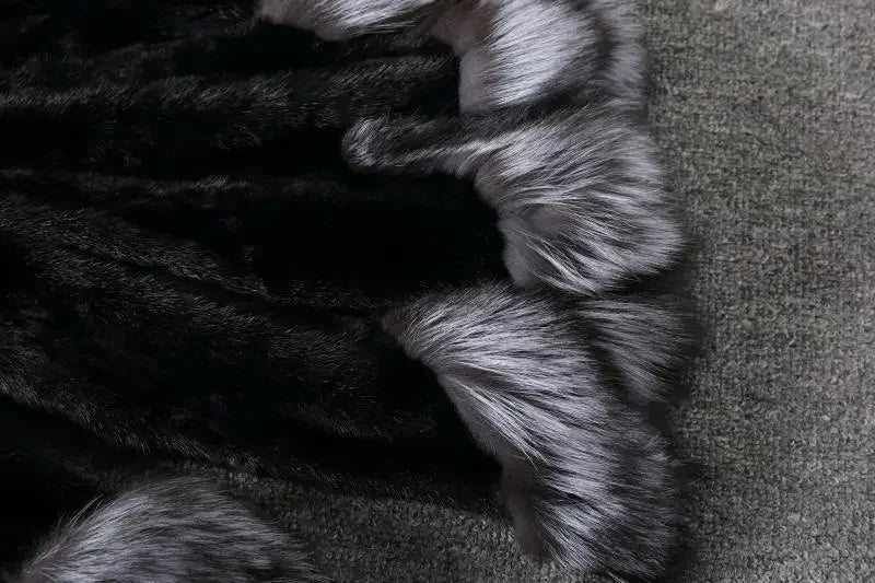 Mit kapuze Lose Faux Pelz Jacke Frauen Dicke Herbst Winter Koreanische Maxi Mantel Lange Warme Luxus Pelz Parkas Bontjas Pelzigen Oberbekleidung