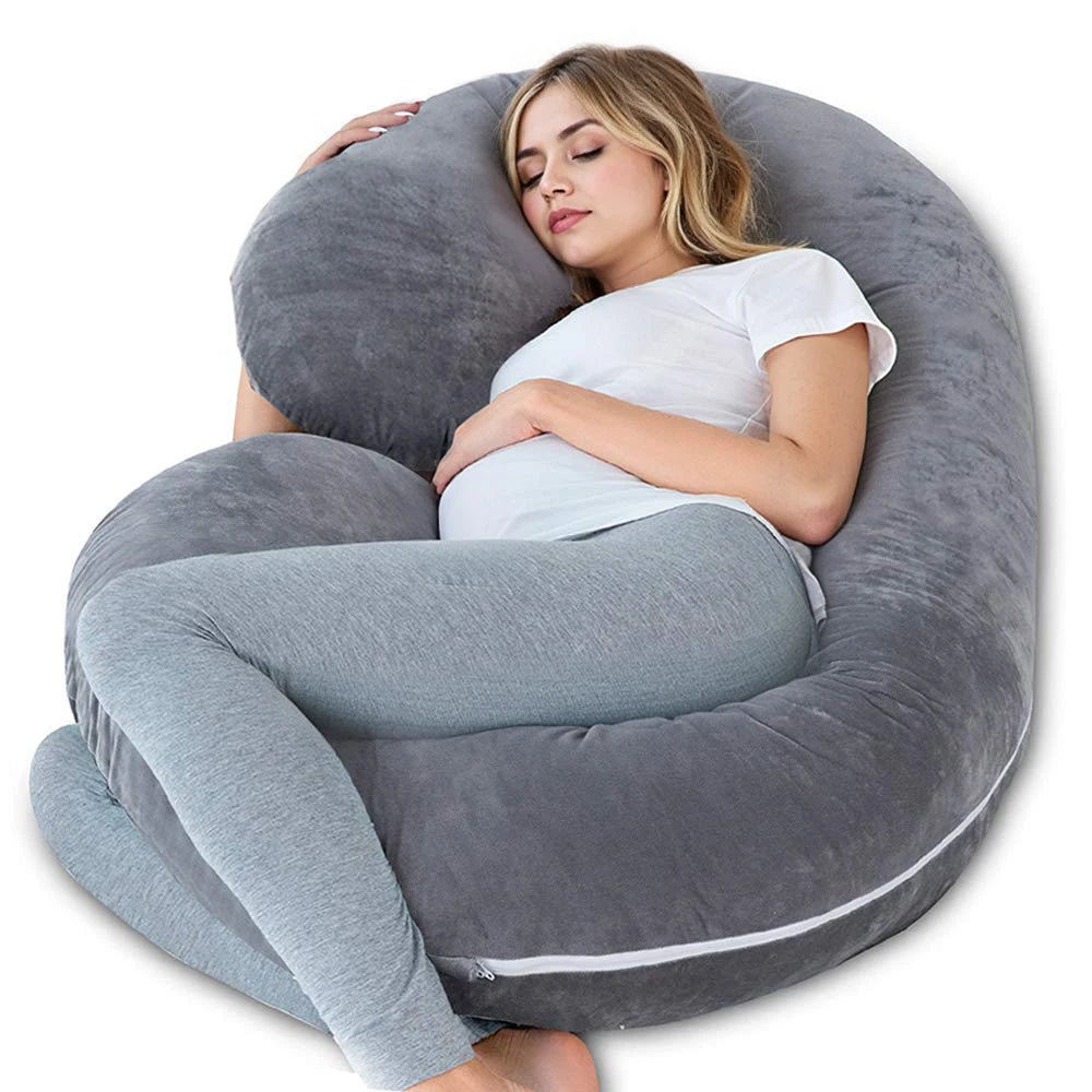 Pregnancy Pillows for Sleeping, G Shaped Full Body Maternity Pillow with Removable Cover - Support for Belly for Pregnant Women.