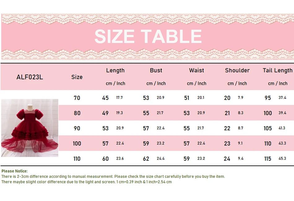 Kleinkind Rot Pailletten Mesh Kleid Mädchen Baby Einfarbig Neue Jahr Party Formale Kostüm Leistung Prinzessin Kleid Geburtstag Kleidung
