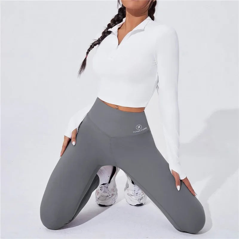 1pc Frauen Hohe Taille Yoga Leggins Gym Sport Strumpfhosen Frau Laufhose Sexy Butt Hebe Leggings Gym Fitness Push-Up leggins 