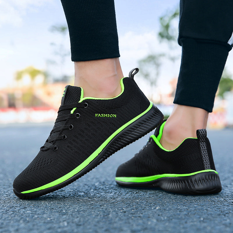 Männer Rennen Gehen Stricken Schuhe Mode Lässig Turnschuhe Atmungsaktive Sport Sportlich Gym Leichte Männer Turnschuhe Casual Schuhe