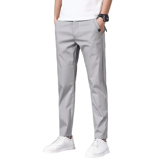 Fashion Men's Pants Summer Suit Pants Casual Korean Men's Pants Joggers Men Streetwear Casual Sports Pants.